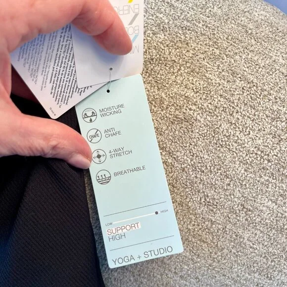 ZELLA High Waist Leggings Yoga + Studio w banded ankle New w Tags - Picture 4 of 13